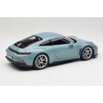 New Norev Porsche 911 S/T 2023 1:18 Model Car Blue 187470