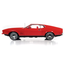 New AUTOWORLD Ford Mustang 1 1971 James Bond 1:18 Model Car Red AWSS126