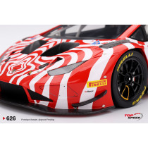 New TrueScale LAMBORGHINI HURACAN GT3 EVO 2024 1:18 Model Car WHITE TS0626