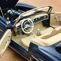 New NOREV Mercedes-Benz 190 SL 1957 1:18 Model Car Blue 183403