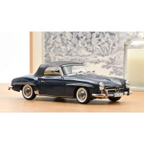 New NOREV Mercedes-Benz 190 SL 1957 1:18 Model Car Blue 183403