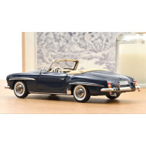 New NOREV Mercedes-Benz 190 SL 1957 1:18 Model Car Blue 183403