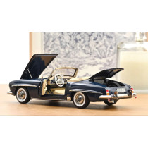 New NOREV Mercedes-Benz 190 SL 1957 1:18 Model Car Blue 183403