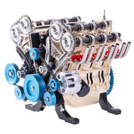Teching V8 Engine Model Kit...