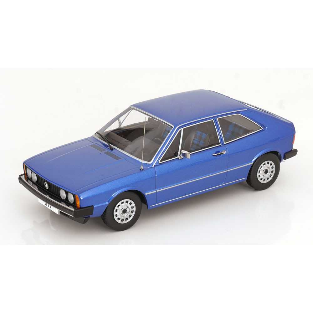 KK-Scale VOLKSWAGEN SCIROCCO MKI GTi 1976 1:18 Model Car BLUE