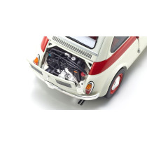 Kyosho FIAT 500 SPORT 1958 1:18 Model Car WHITE