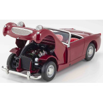KYO8953R0 Austin Healey Sprite Dark Red 1:18 Model British Roadster