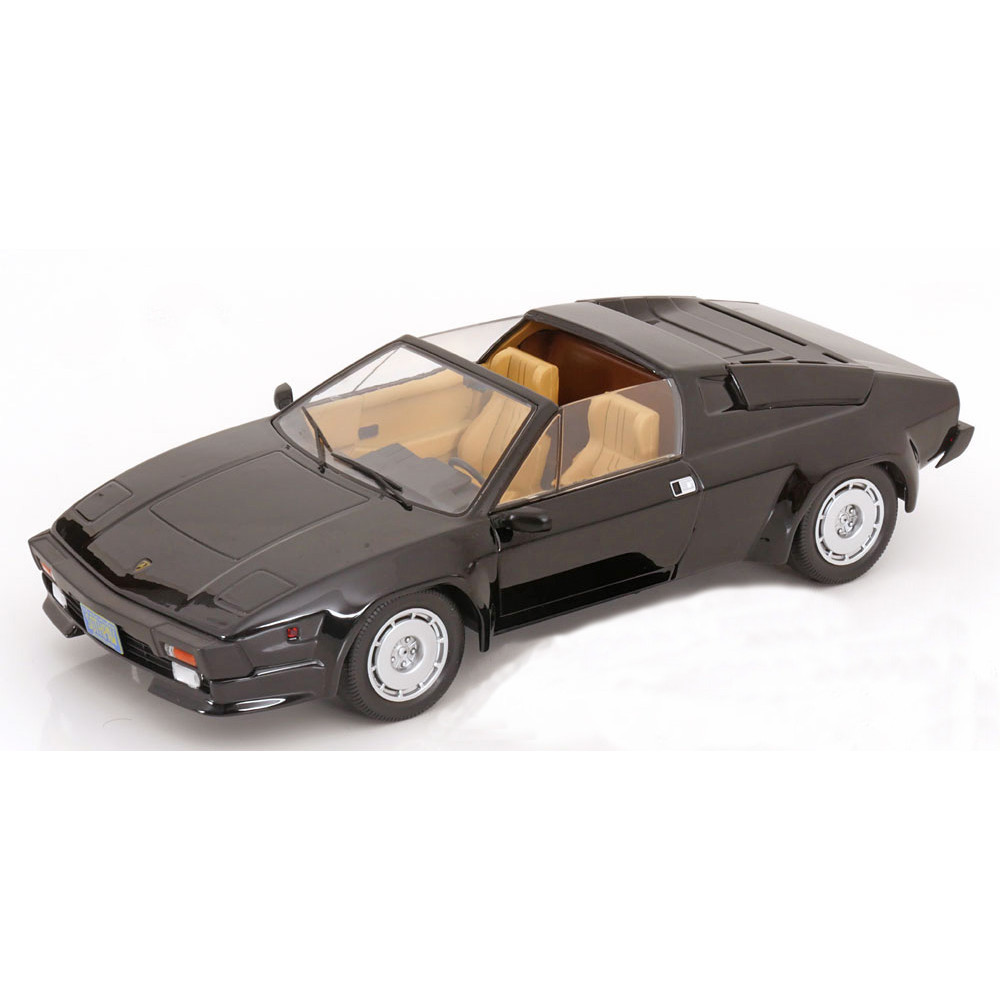 KK181284 Lamborghini Jalpa 3500 Hardtop 1982 Black 1:18 Model Car