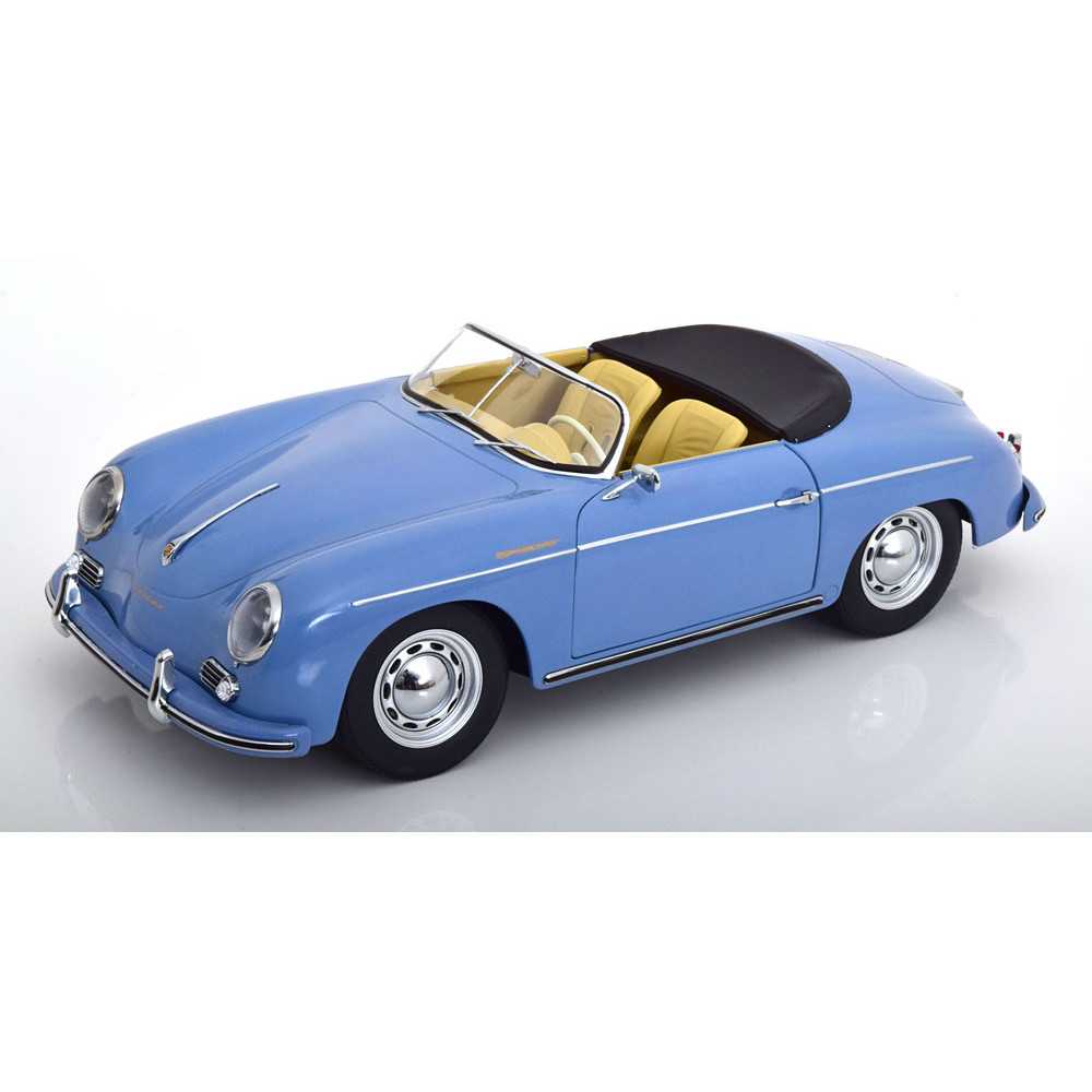 KK-Scale PORSCHE 356A SPEEDSTER 1955 1:12 Model Car BLUE