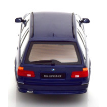 KK181081 BMW 530d E39 Touring 1997 blue metallic 1:18