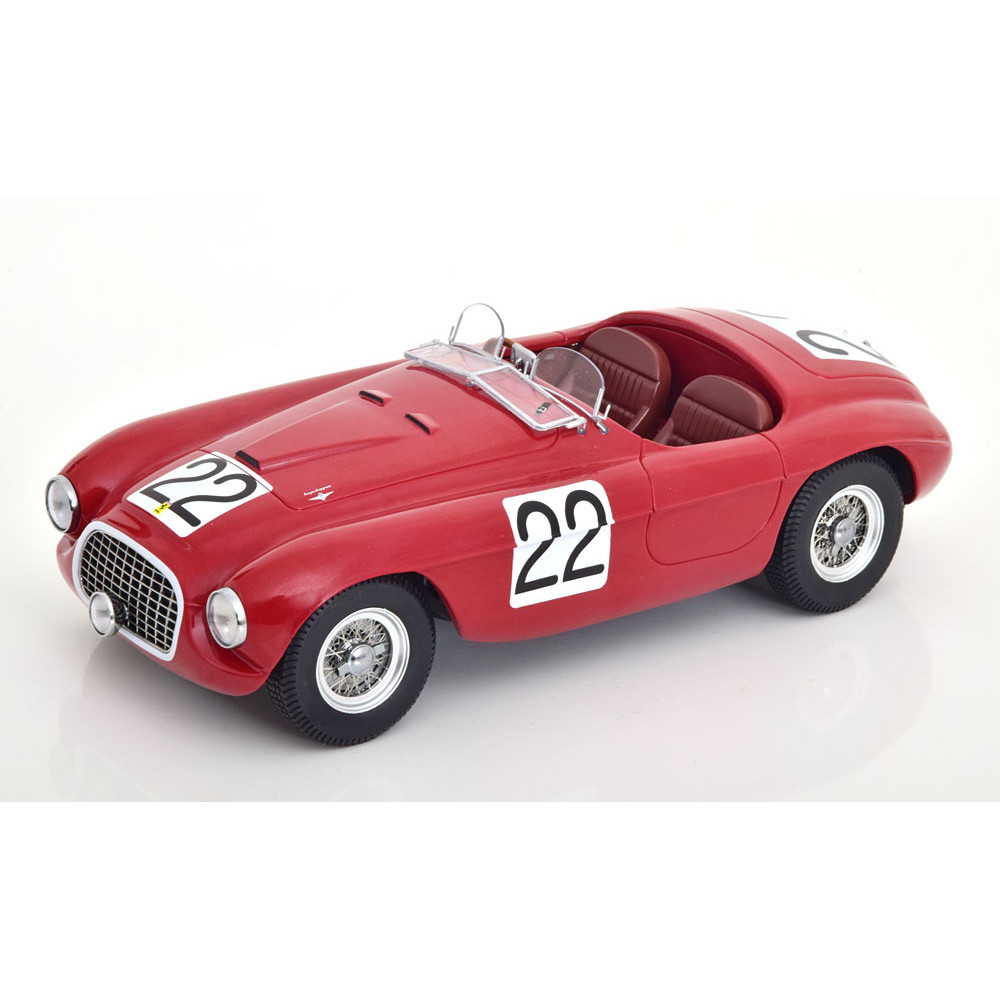 KK180913 Ferrari 166 MM Barchetta Winner 24h Le Mans 1949 Chinetti/Seldson 1:18