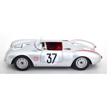 KK-Scale PORSCHE 550 RS SPIDER 1.5L 24h 1955 1:12 Model Car SILVER