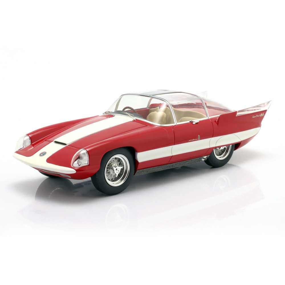Maxima ALFA ROMEO 6C 3000 SUPERFLOW II PININFARINA 1956 1:18 Model Car RED