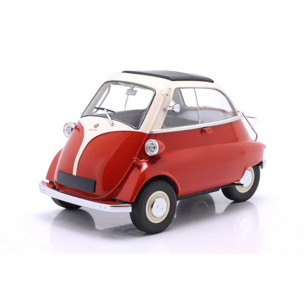 MiniChamps BMW ISETTA 1955 1:18 Model Car RED