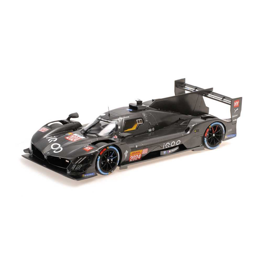 MiniChamps BMW M HYBRID 4.0L TURBO V8 2023 1:18 Model Car BLACK