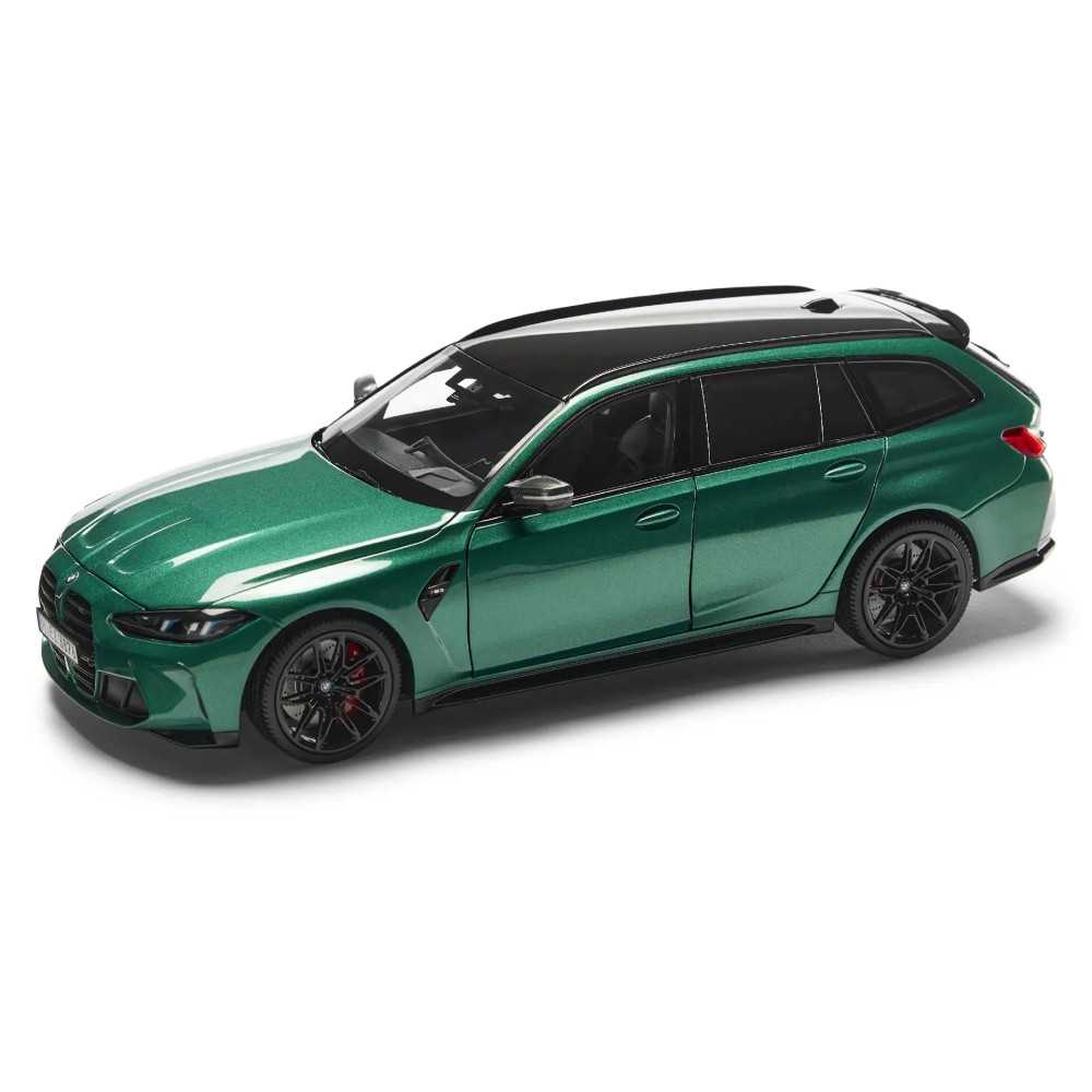 MiniChamps BMW M3 G81 TOURING SW 2024 1:18 Model Car GREEN