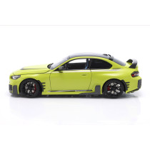 MiniChamps BMW M2 G87 2024 SAO PAULO 1:18 Model Car YELLOW