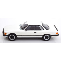 KK180892 Mercedes 500 SLC 6.0 C107 AMG 1985 weiß/mattschwarz 1:18