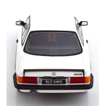 KK180892 Mercedes 500 SLC 6.0 C107 AMG 1985 weiß/mattschwarz 1:18