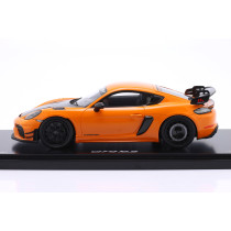 Spark PORSCHE 718 982 CAYMAN GT4 RS 2024 1:18 Model Car ORANGE