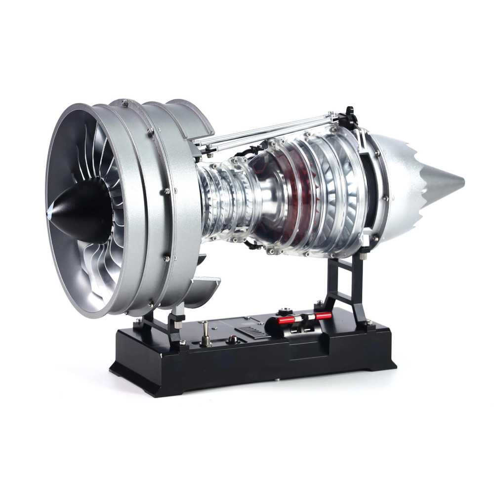 Teching Civil Turbofan Engine Model Kit Motor