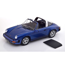 KK180681 Porsche 911 Carrera 3.0 Targa 1977 blue metallic 1:18