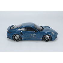 113069073 PORSCHE 911 (992) TURBO S SPORT – 2021 – BLUE 1:18