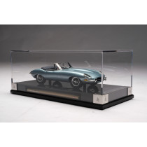 New Amalgam Jaguar E-type Roadster 1:18 Model Car Blue M6009