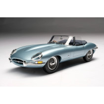 New Amalgam Jaguar E-type Roadster 1:18 Model Car Blue M6009