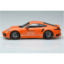 155069171 PORSCHE 911 (992) TURBO COUPE SPORT ORANGE 1:18