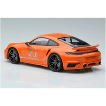 155069171 PORSCHE 911 (992) TURBO COUPE SPORT ORANGE 1:18