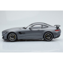 New Minichamps Mercedes AMG GT-R 2021 1:18 Model Car Grey 155036026
