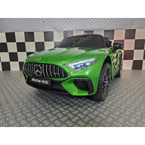 Mercedes SL63 12 Volt Metallic Green Children’s Car for Kids