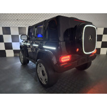 Children's Ride-On Car Mercedes EQG Black 12 Volts Electric Vehicle