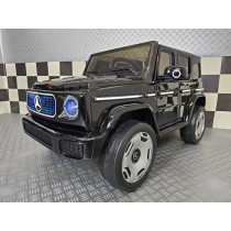 Children's Ride-On Car Mercedes EQG Black 12 Volts Electric Vehicle
