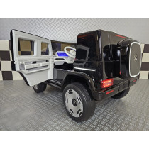 Children's Ride-On Car Mercedes EQG Black 12 Volts Electric Vehicle
