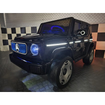 Children's Ride-On Car Mercedes EQG Black 12 Volts Electric Vehicle