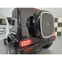 Children's Ride-On Car Mercedes EQG Black 12 Volts Electric Vehicle