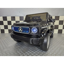 Children's Ride-On Car Mercedes EQG Black 12 Volts Electric Vehicle