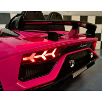 12V Pink Lamborghini Aventador Children’s Electric Car Stylish Ride