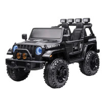 Electric Children’s Jeep 12V in Gravity Metallic Black - Ride-On Toy