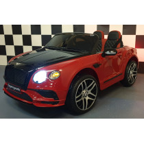 Bentley Continental 12V Battery Children Car 1.5 Person Ride-On RED