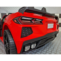 Corvette C8 Electric Children's Car 12V 2 Persons Battery Ride-On