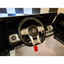 Ride in Luxury with the 24-Volt Mercedes G63 for Two Person White