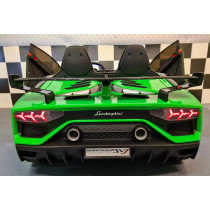 Lamborghini Aventador Children Car 2 Person 12V RC Green Ride-On
