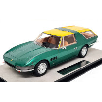 TM18144B Ferrari 330 GT 2+2 Shooting Brake 1967 Green Yellow 1:18