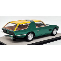 TM18144B Ferrari 330 GT 2+2 Shooting Brake 1967 Green Yellow 1:18