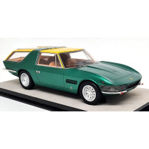 TM18144B Ferrari 330 GT 2+2 Shooting Brake 1967 Green Yellow 1:18