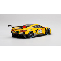 New TrueScale Chevrolet C8.R 63 24H 2021 1:18 Model Car Yellow TS0380