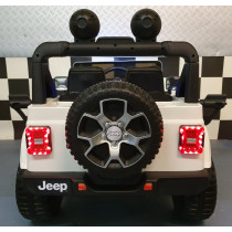 Jeep Wrangler children’s car 12 volt 4 wheel drive RC White
